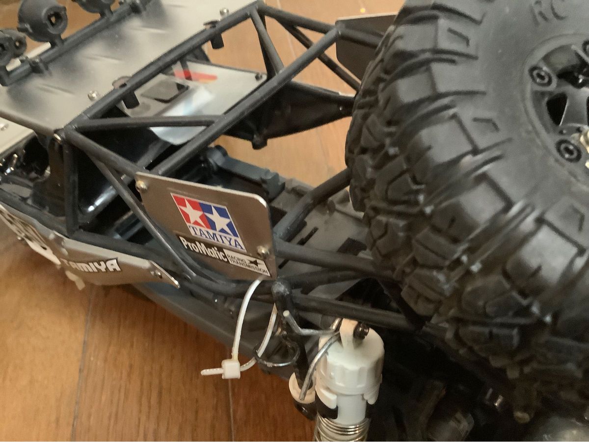 タミヤ DT-03 レーシングファイター 金属ボディ付き メカレス ジャンク