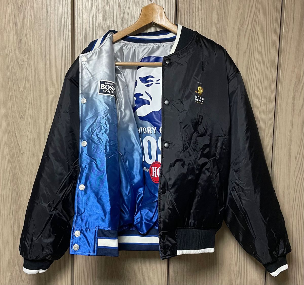 非売品 BOSS ジャンパー ボスジャン スタジャン リバーシブル｜Yahoo