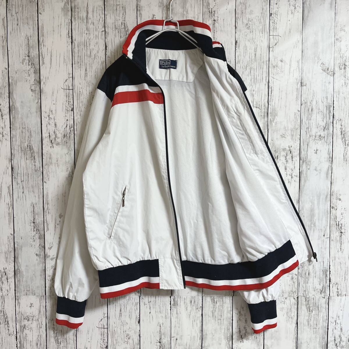90's Polo by Ralph Lauren ラルフローレン ナイロンジャケット L相当