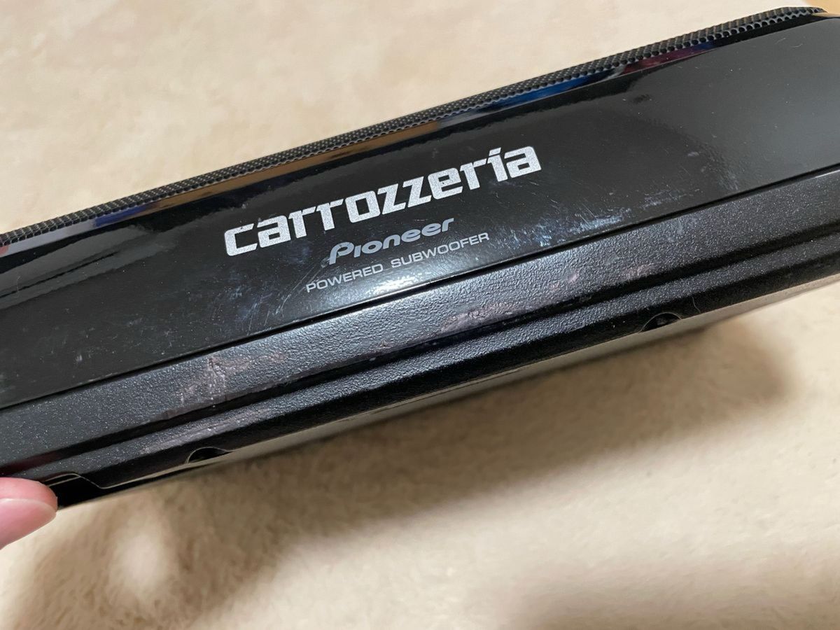 カロッツェリア サブウーファー TS-WX120A 本体+ハイローコンバータ+
