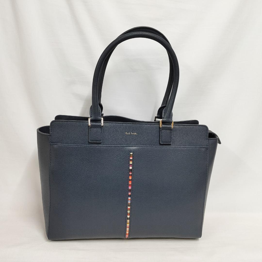 新品 未使用 Paul Smith クロスオーバーストライプ トートバッグ