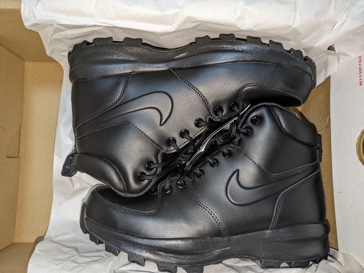 NIKE ナイキ MANOA LEATHER マノア レザー メンズ ブラック/ブラック