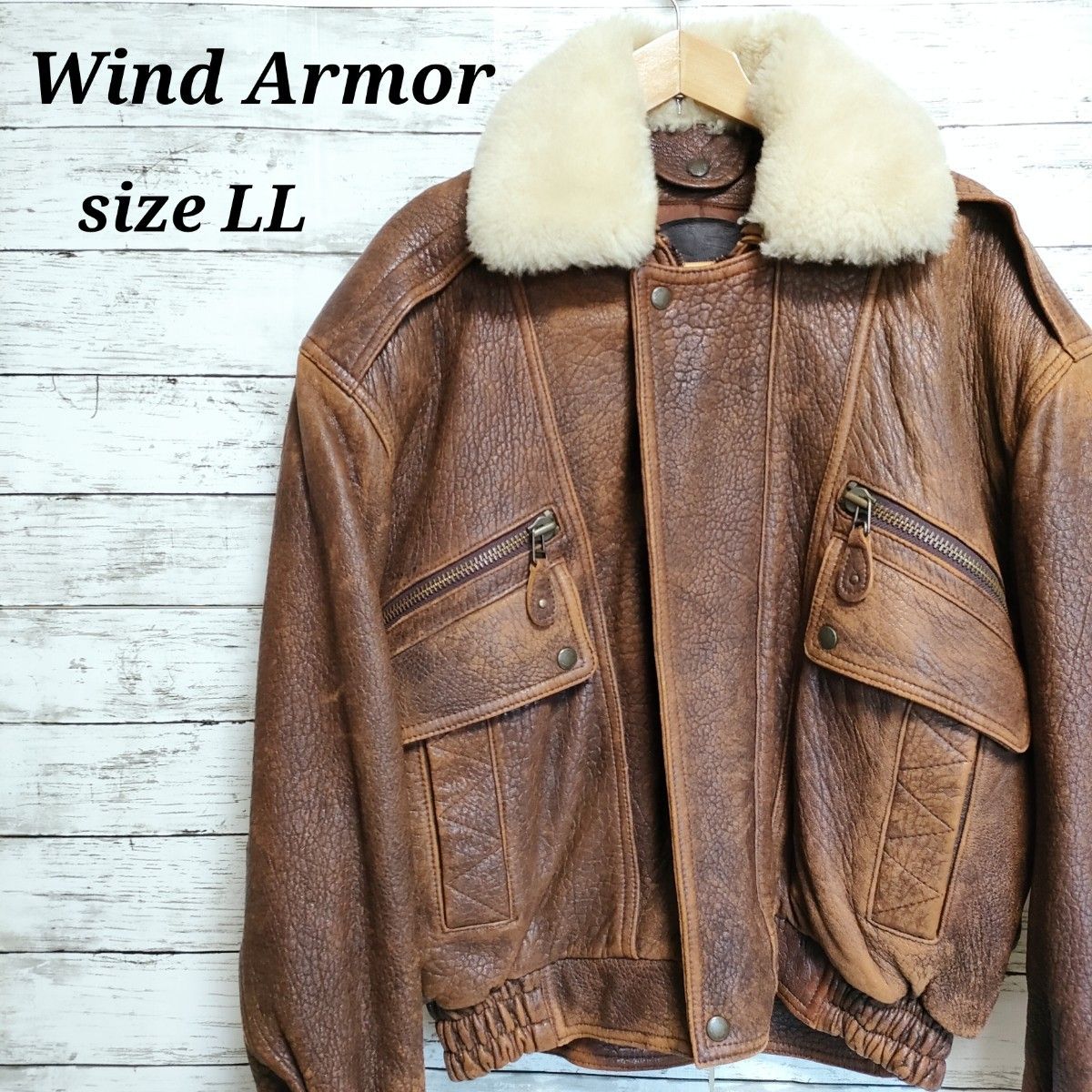 Wind Armor ウィンドアーマー レザージャケット ムートンジャケット