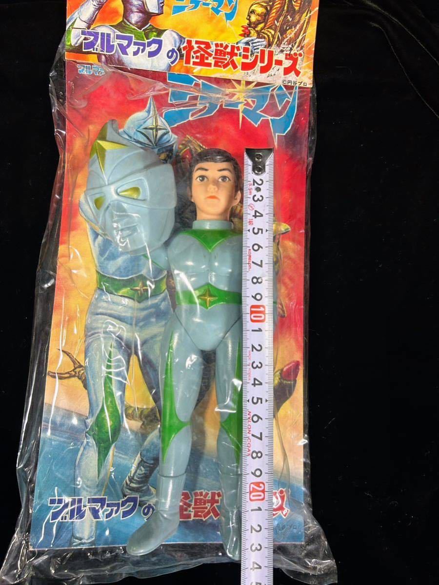 ブルマァク ミラーマン マスク取れ 未開封 ソフビ 未開封品 bullmark