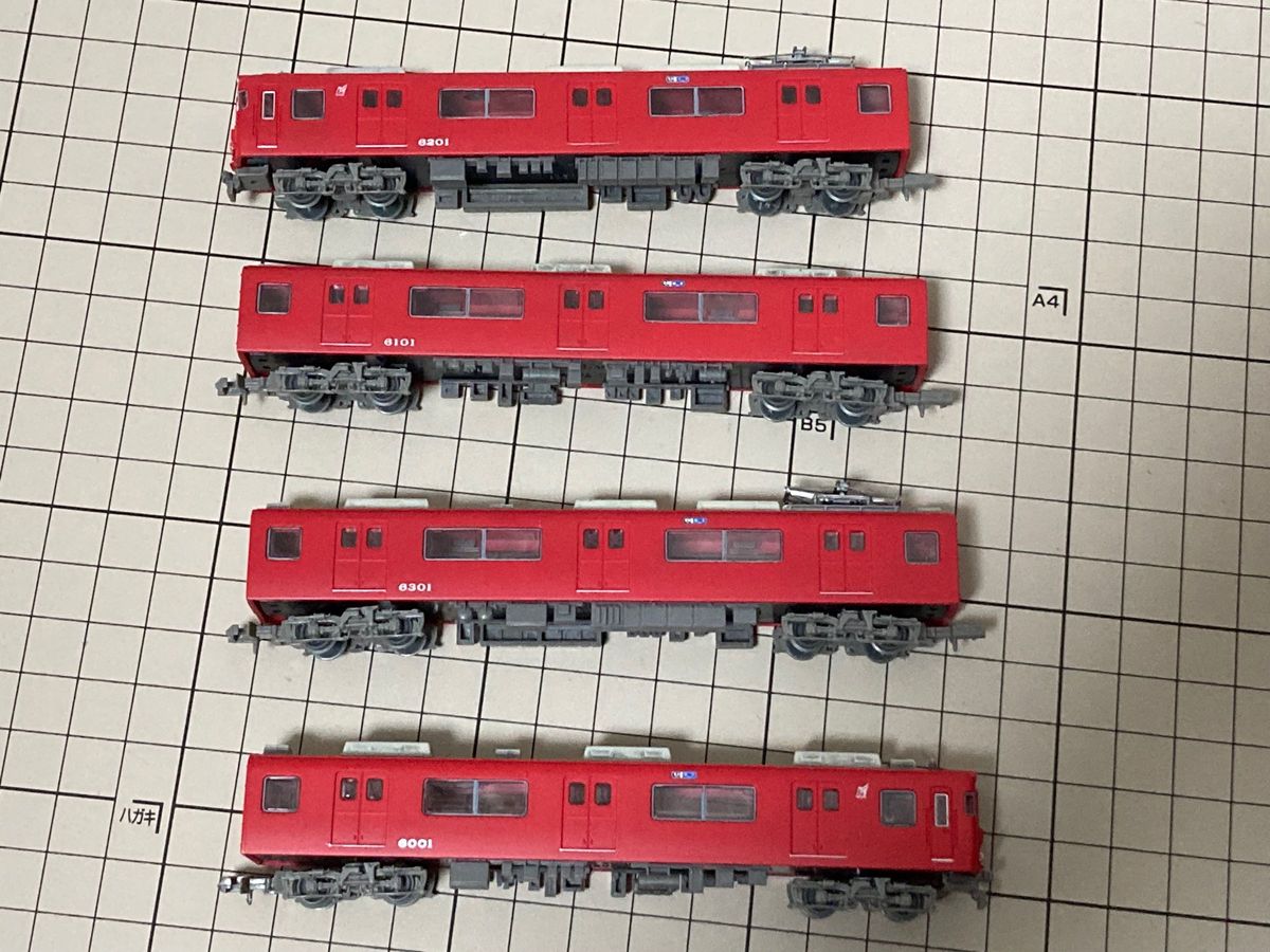 Nゲージ 鉄道コレクション 名鉄6000系1次車4両セット｜Yahoo!フリマ