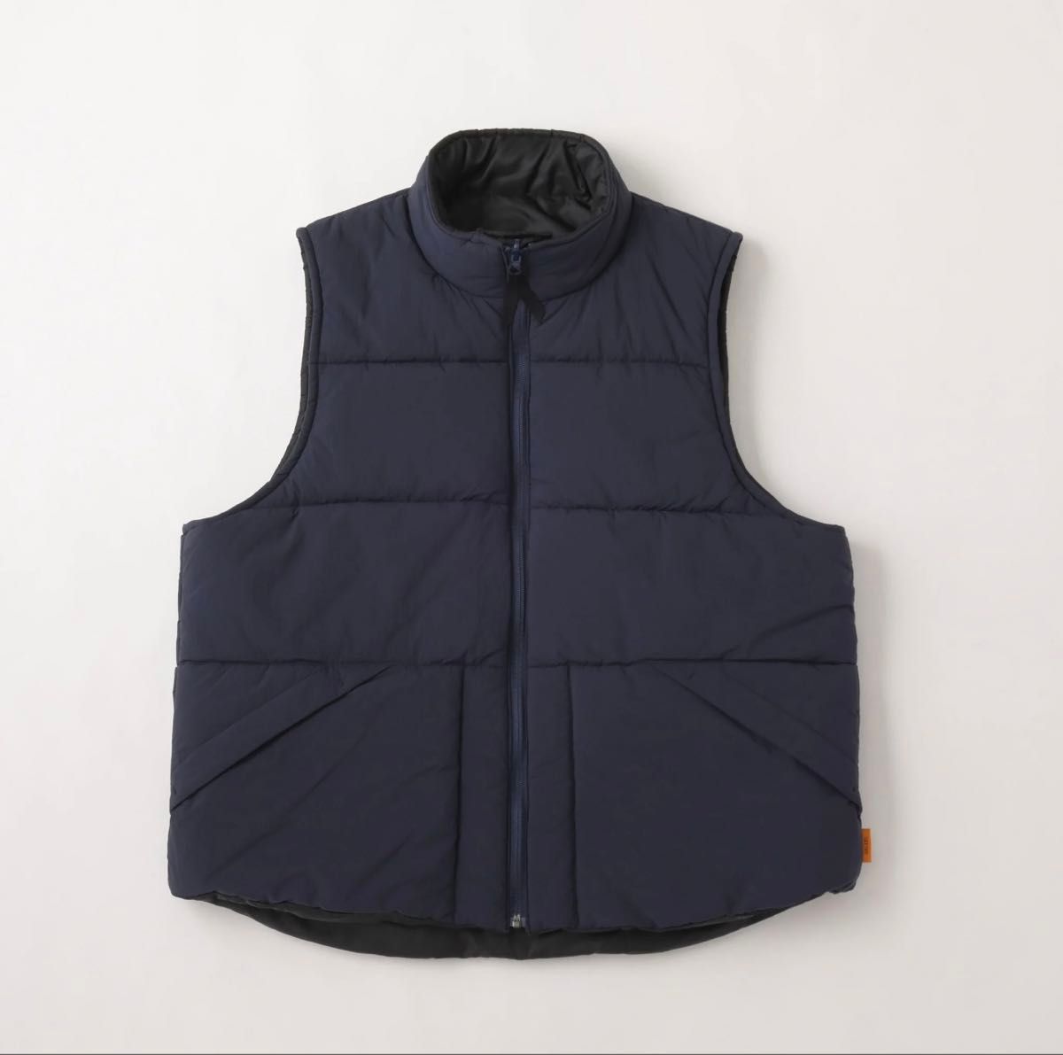 SEE SEE REVERSIBLE PUFF VEST Mサイズ ダウンベスト seesee ブラック