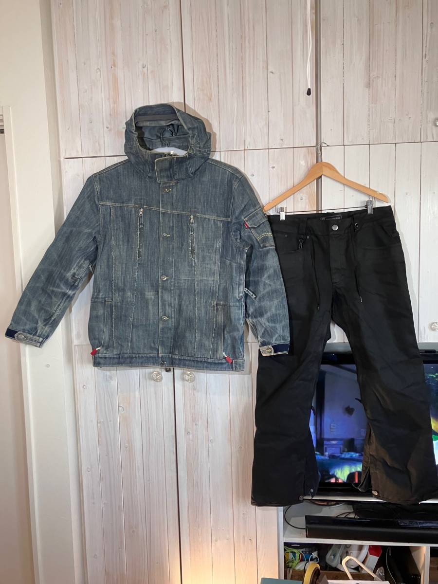 送料込 希少 686 × Levi's six eight six リーバイス 上下セット