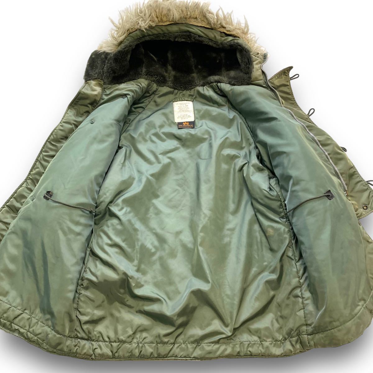 ALPHA INDUSTRIES】アルファインダストリーズ N-3B ミリタリー