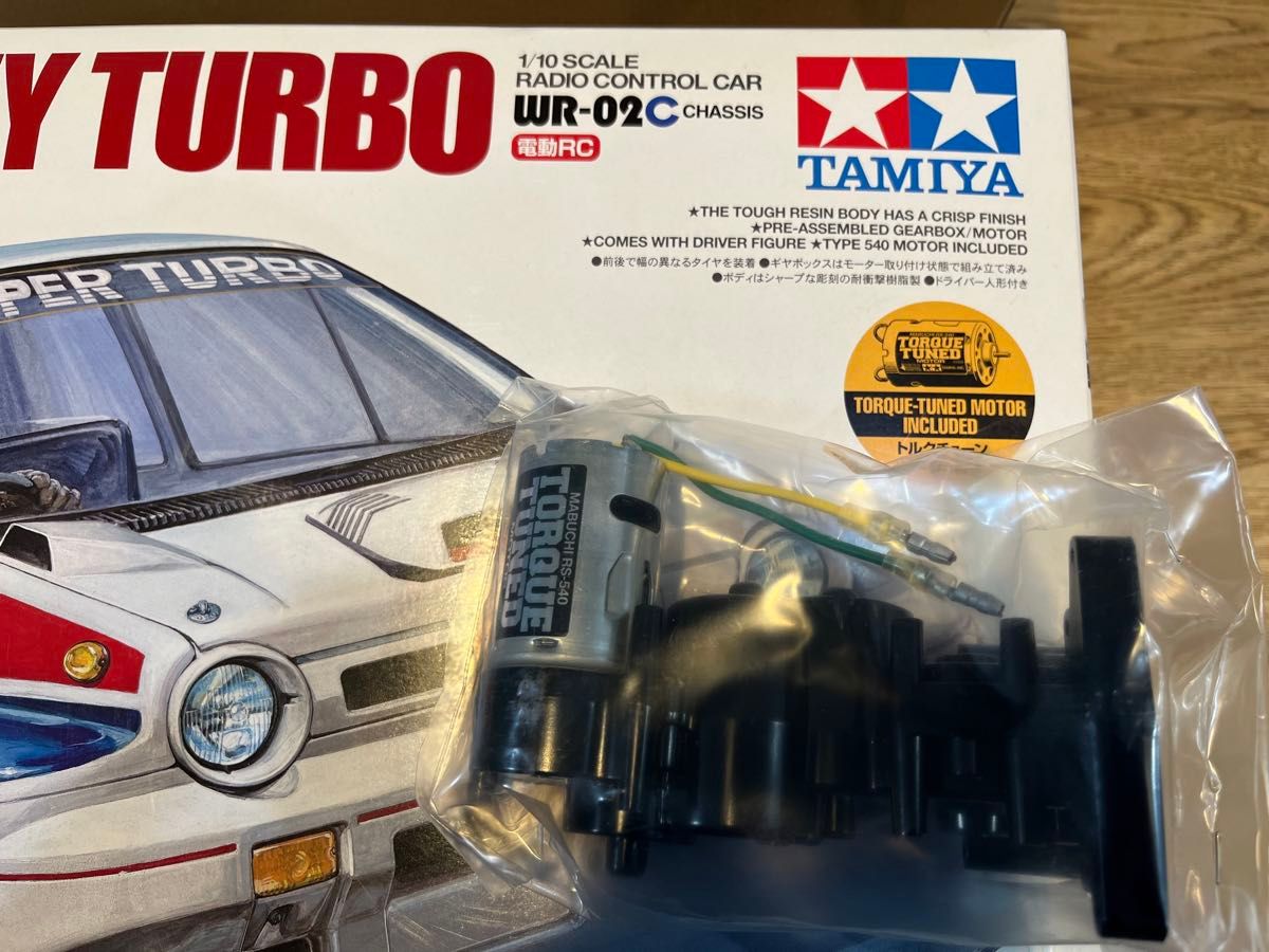 タミヤ シティターボ WR-02C 未組立 RC 絶版 1/10 HONDA CITY TURBO