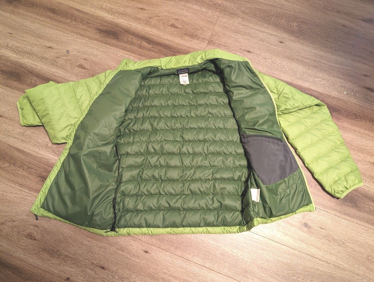 Patagonia ダウンセーター パタゴニア ライムグリーン サイズS｜Yahoo