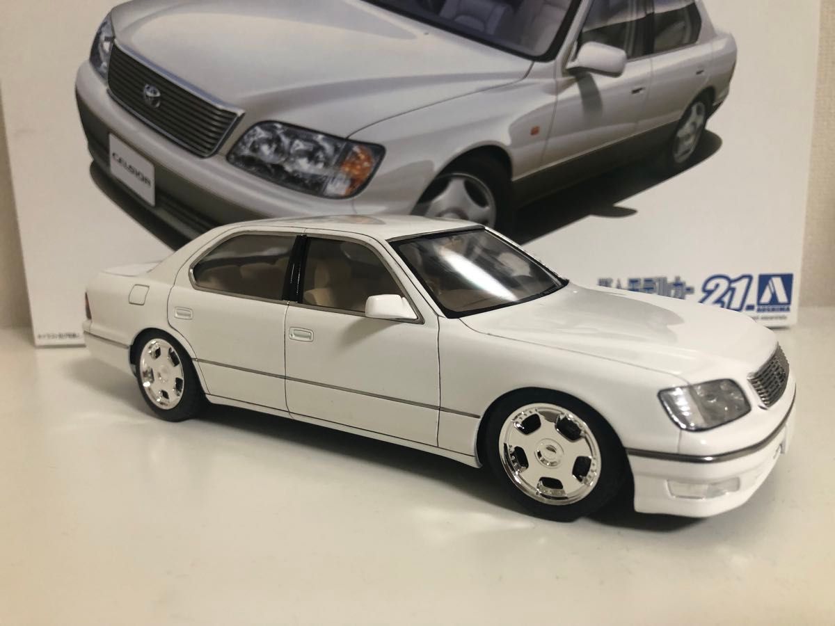 アオシマ 20セルシオ プラモデル 完成品｜Yahoo!フリマ（旧PayPayフリマ）