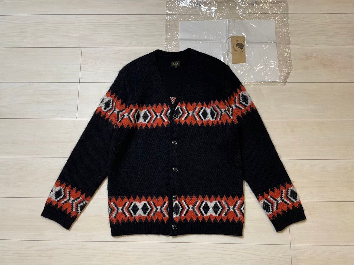 RATS NATIVE MOHAIR KNIT CARDIGAN Lサイズ キムタク 木村拓哉 モヘア