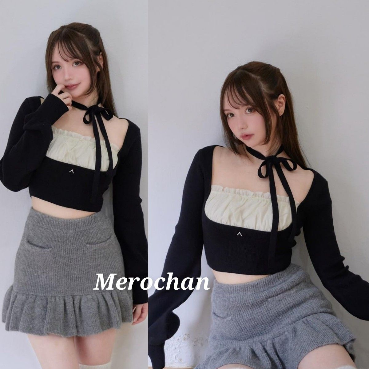 ANDMARY Mew frill tops アンドマリー アンドマリー ANDMARY mew frill