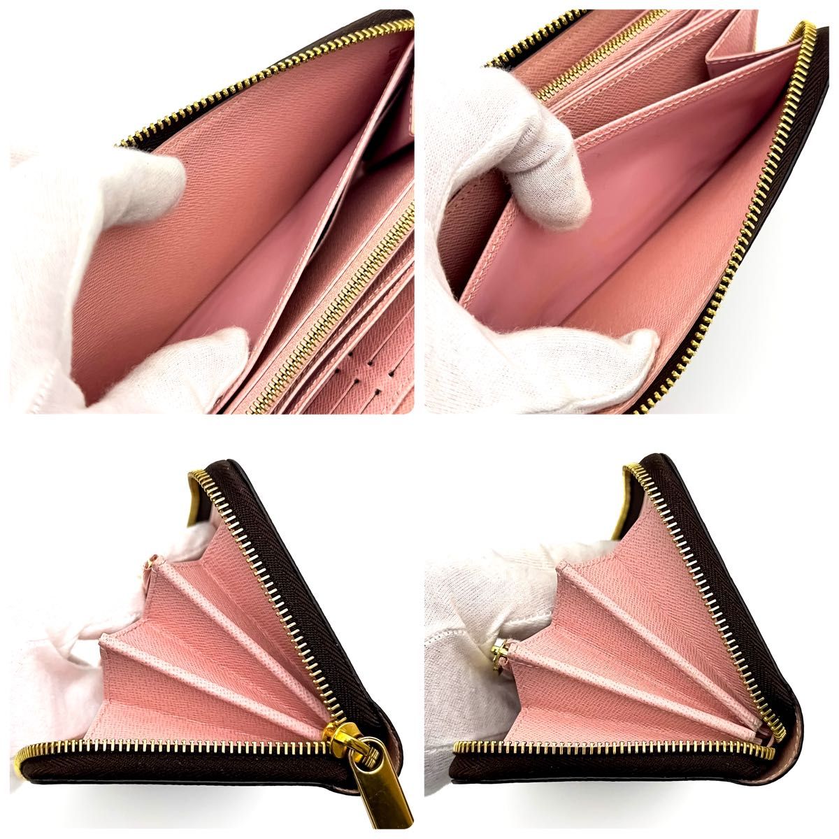 超極美品】新型モデル LOUIS VUITTON ルイヴィトン ダミエ ジッピー