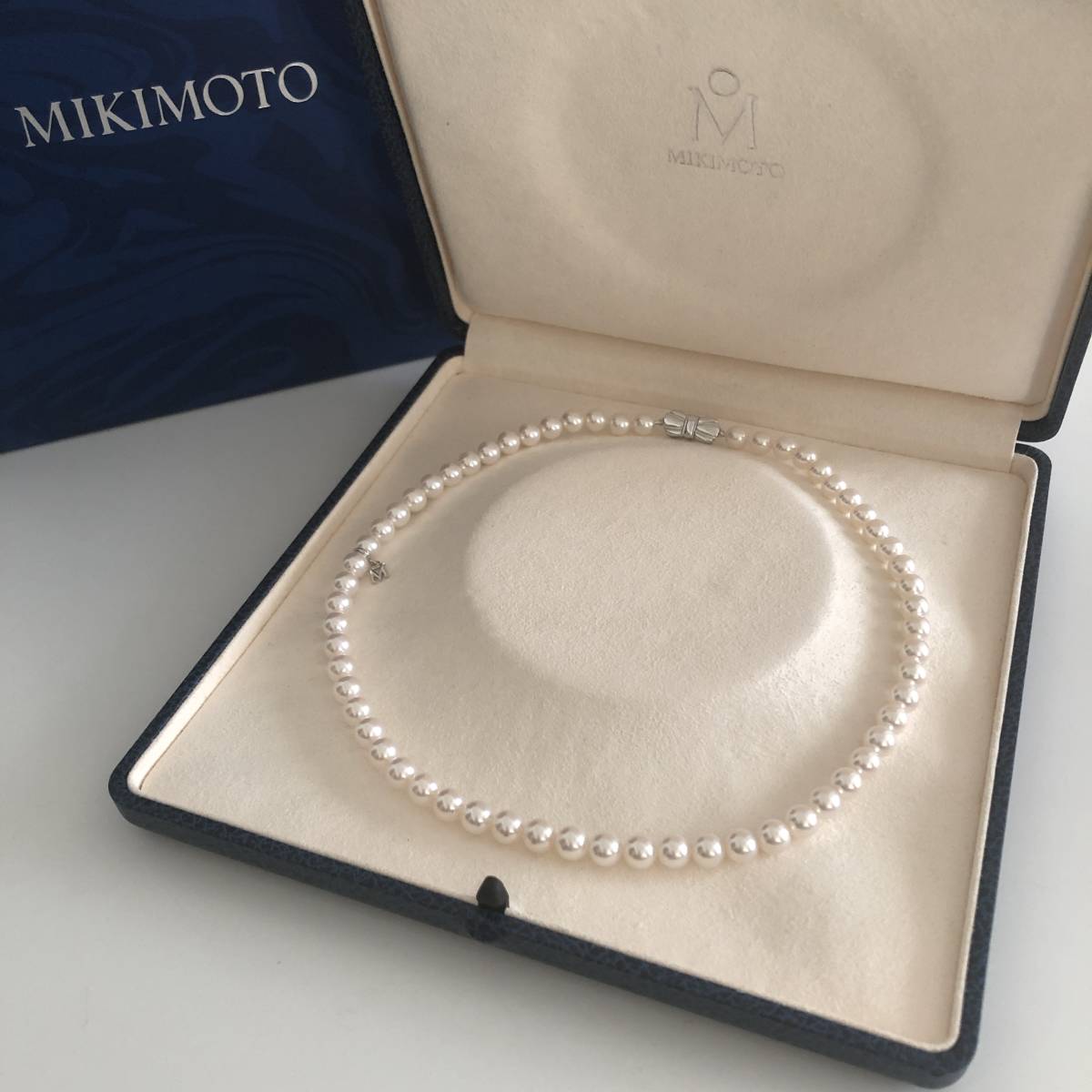 MIKIMOTO ミキモト パールネックレス 6 5～7 0mm未満 箱 ケース付