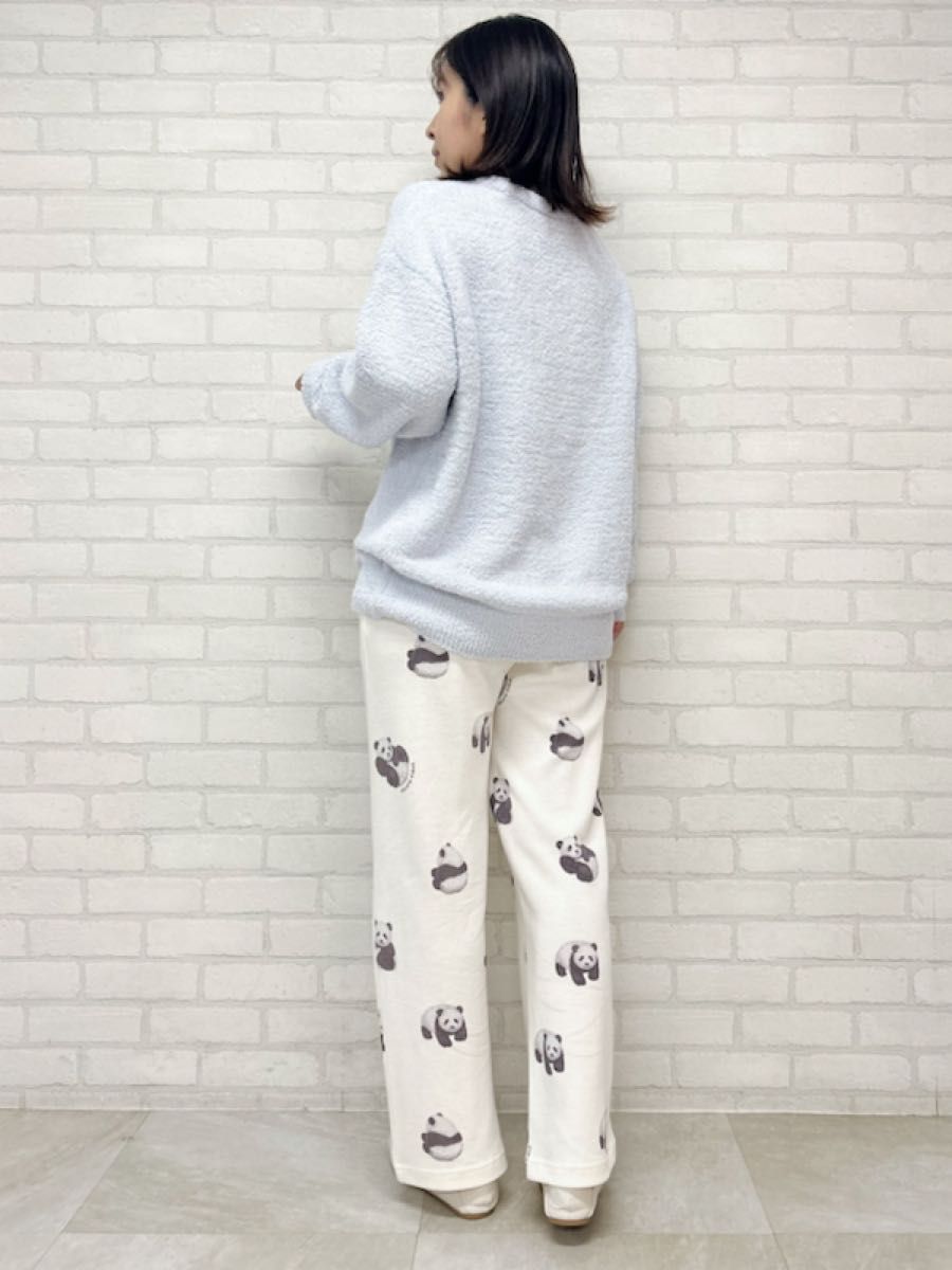ジェラート ピケ パンダジャガードプルオーバー＆ロングパンツ 上下