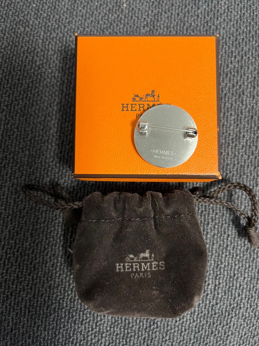 エルメス HERMES リヴァプール リバプール PM ブローチ バッチ 付属品