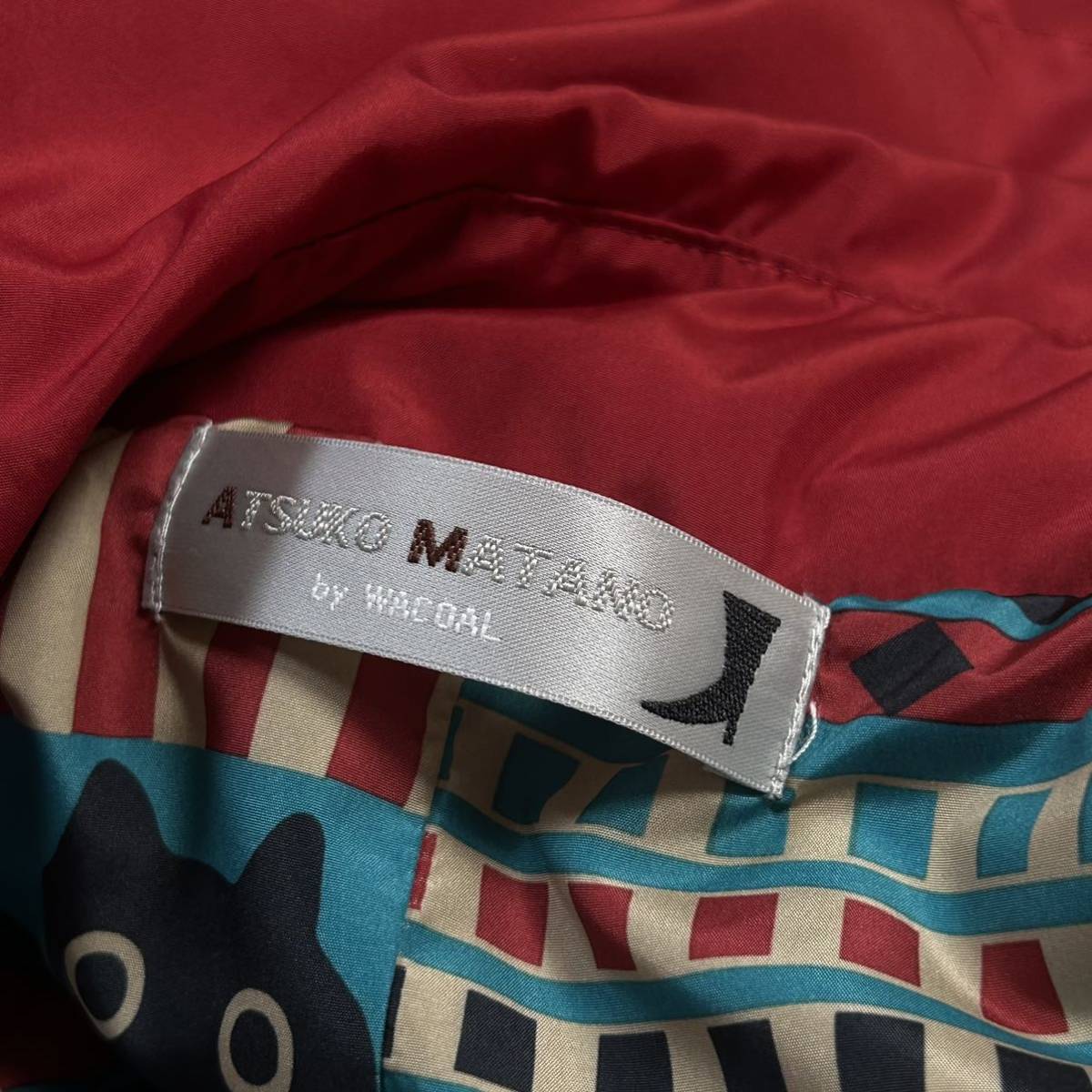 1326 美品 ATSUKO MATANO(WACOAL) アツコマタノ(ワコール) 中綿コート
