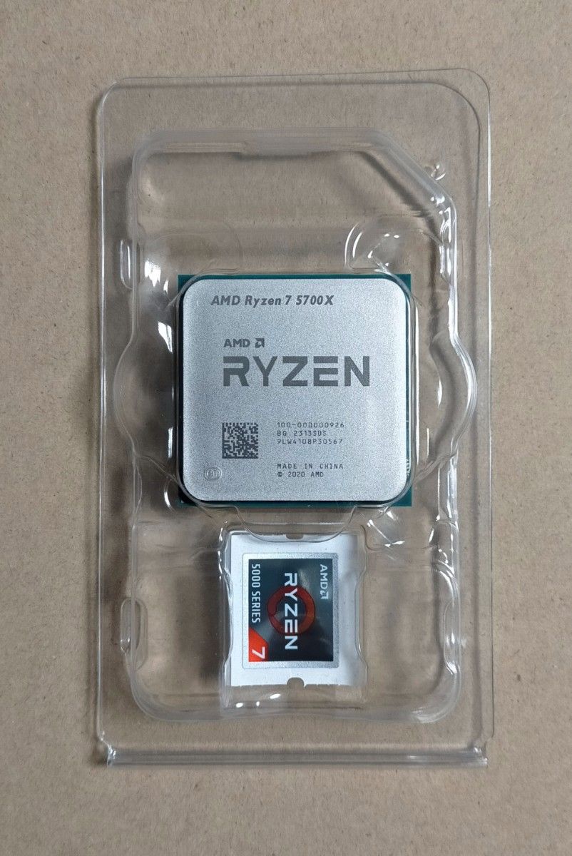 AMD Ryzen 7 5700X CPU AM4 正常動作確認済み Ryzen7 5700X 正常動作