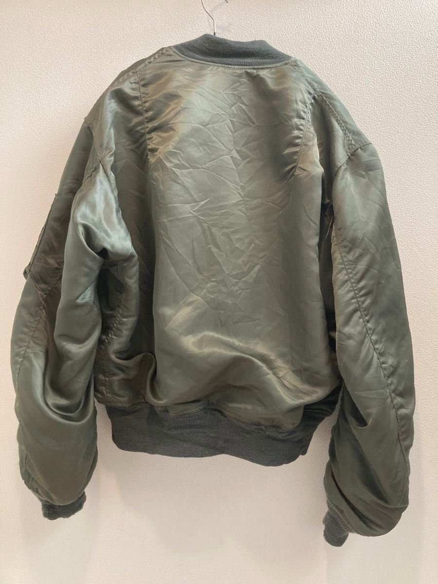 70s 米軍実物 フライトジャケット(L-2B 1979年度) グランドクルー