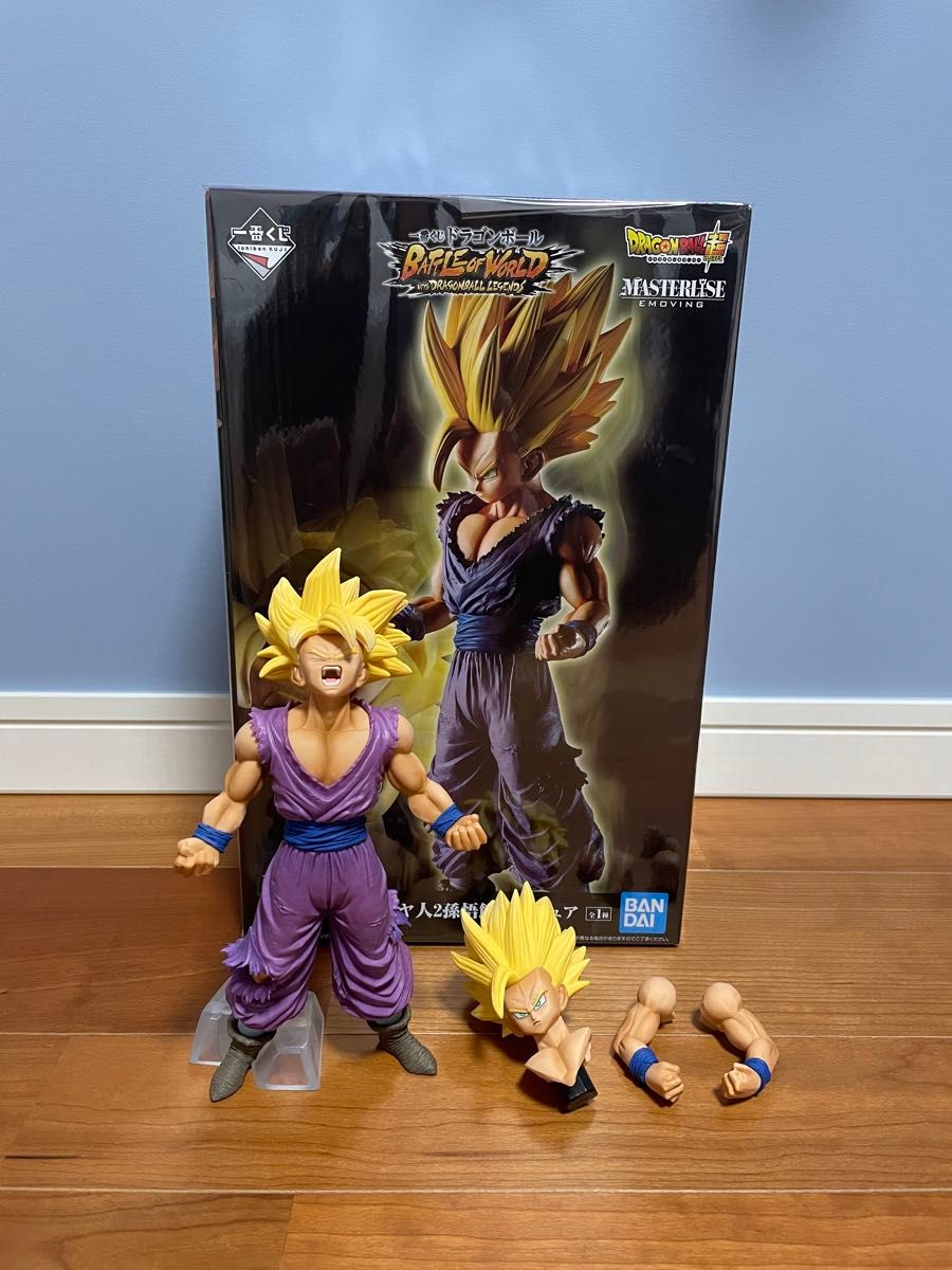 一番くじ ドラゴンボール B賞 超サイヤ人2 孫悟飯フィギュア｜Yahoo