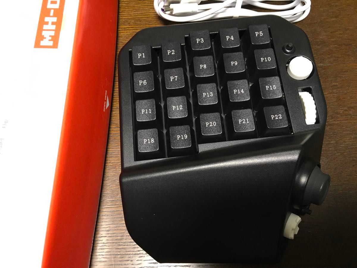 MH-Device] MH-Delta ジョイスティック・ホイール付き41キー片手