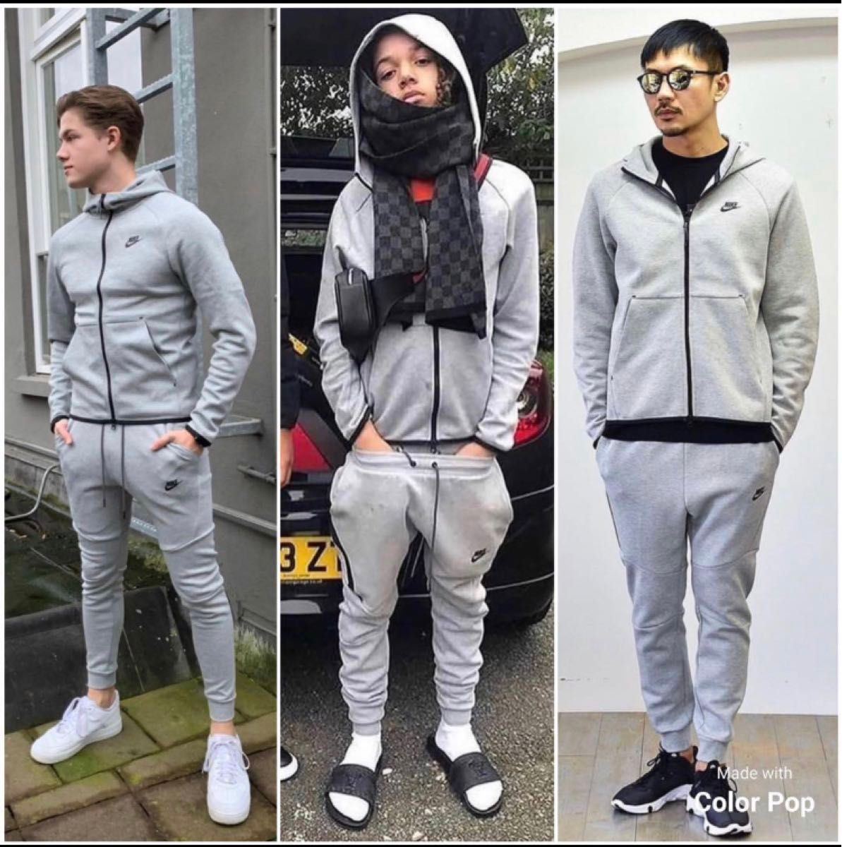 極美品NIKE テックフリースパンツ テックフリースパーカー 上下セット