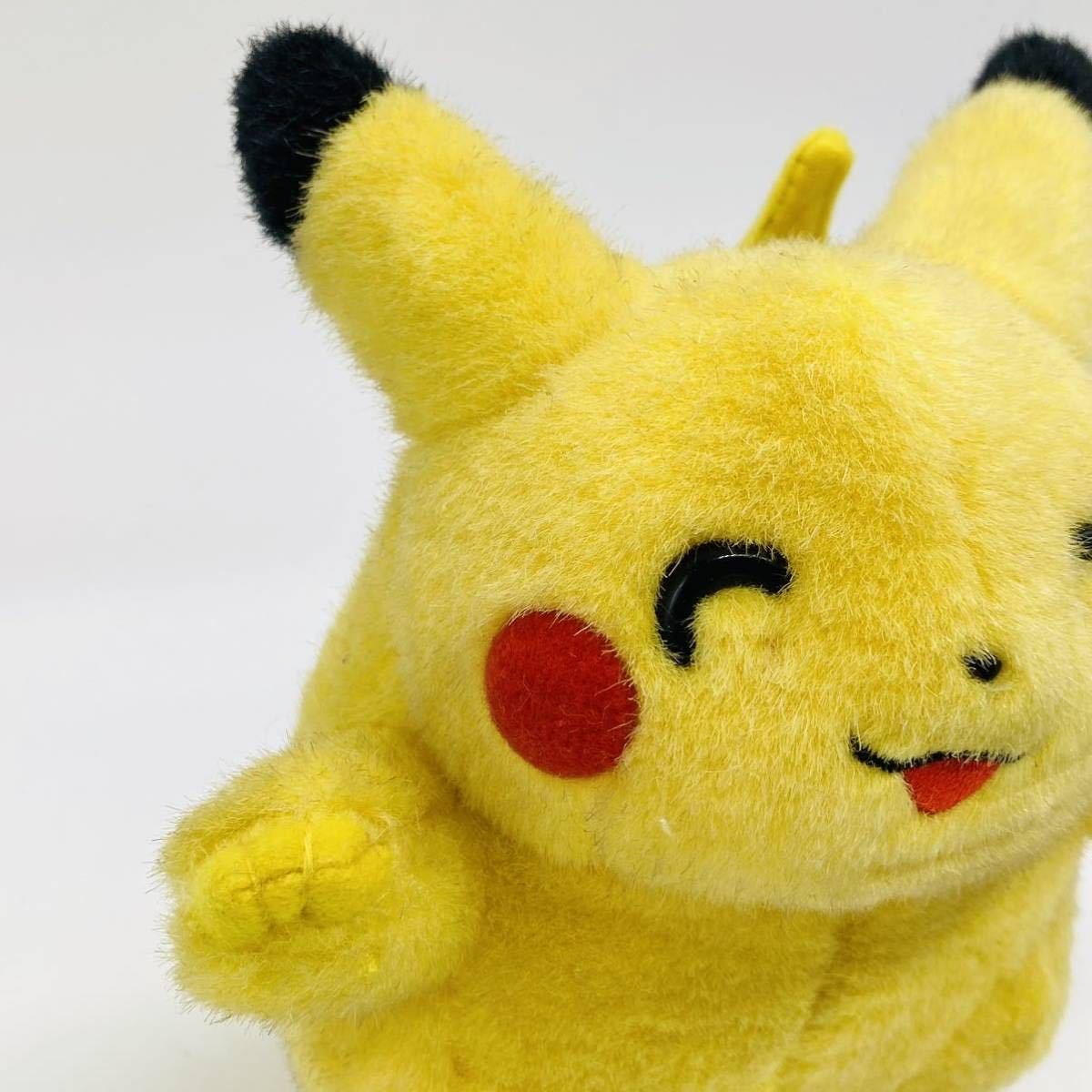 TOMY ピカチュウ レトロ 初期 ポケモン ぬいぐるみ 希少 にっこり