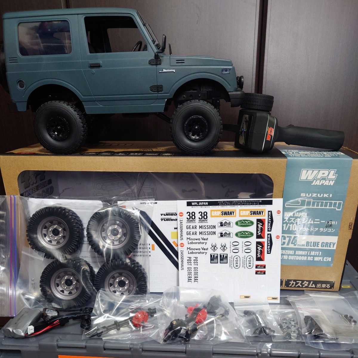 Yahoo!オークション - wpl C74 ジムニー 難ありジャンク品 おまけつき