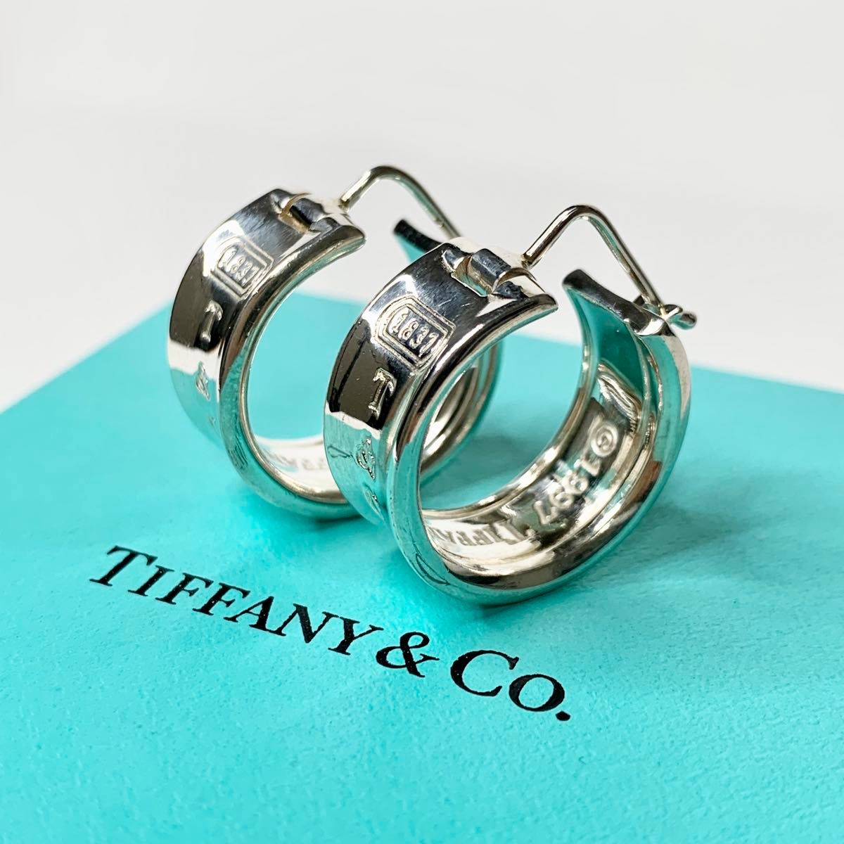 希少 TIFFANY&Co ナロー フープ ピアス ティファニー 廃盤 aw2｜Yahoo