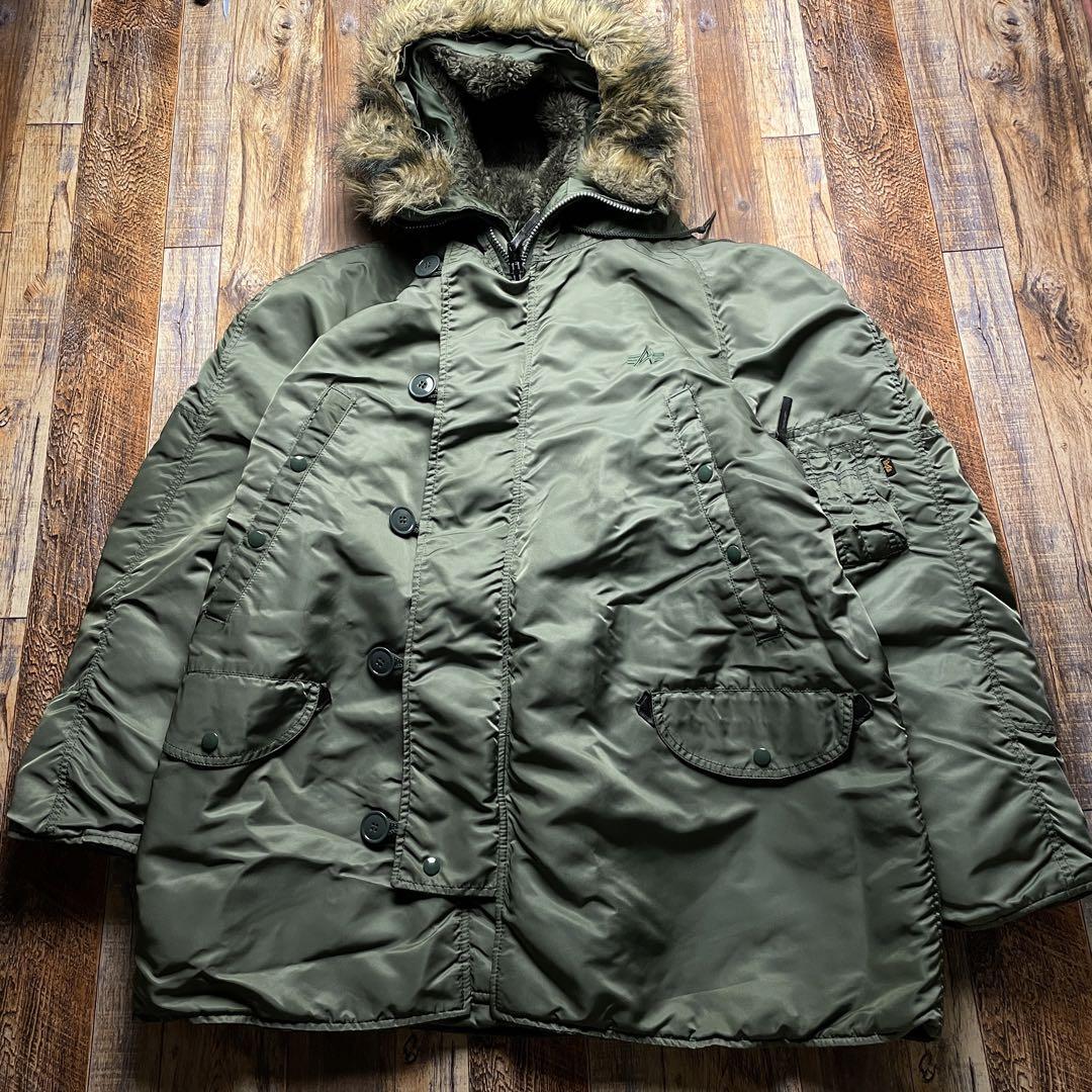 USA製 ALPHA INDUSTRIES アルファインダストリーズ N-3B n3b フライト