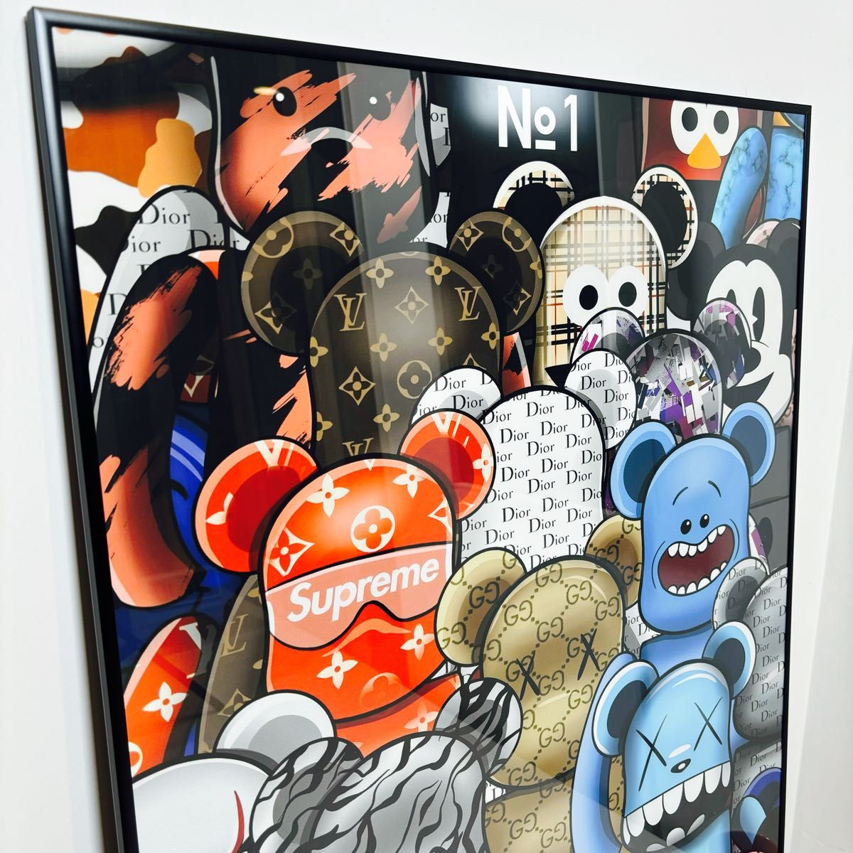 ポスター】KAWS(カウズ)20 ベアブリック(A1サイズ)｜Yahoo!フリマ（旧