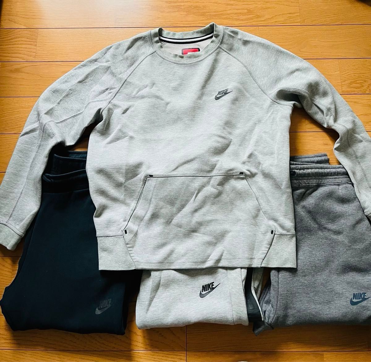 NIKE 初期 廃盤 テックフリース セットアップ M スウェット1 パンツ3本
