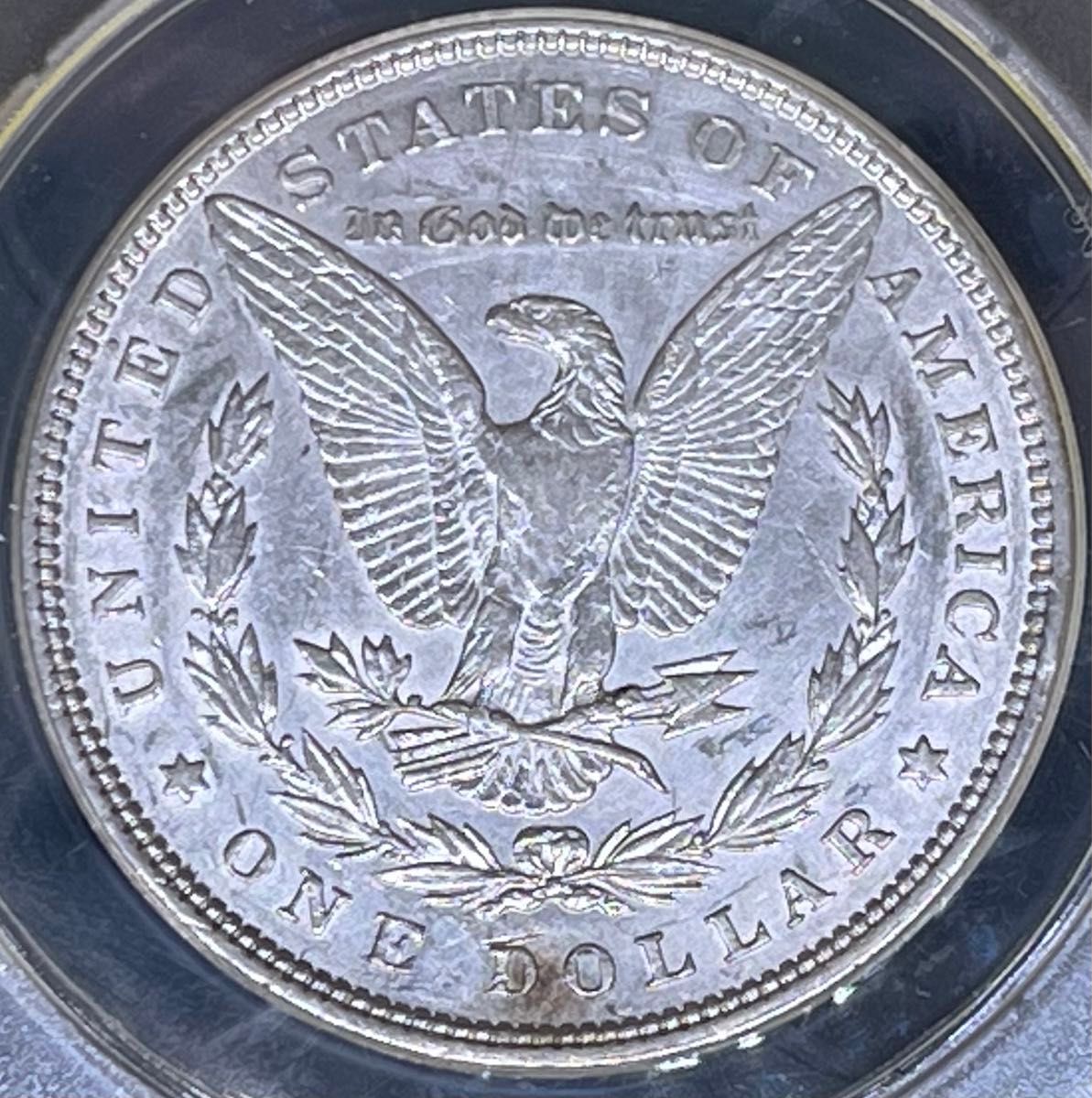 アメリカ 1896年(mintマーク無し) モルガンダラー銀貨 ANACS鑑定済