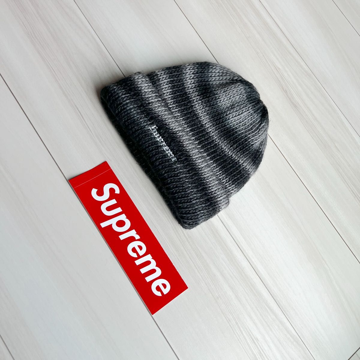 2022FW Supreme Ombre Stripe Beanie シュプリーム オーンブル