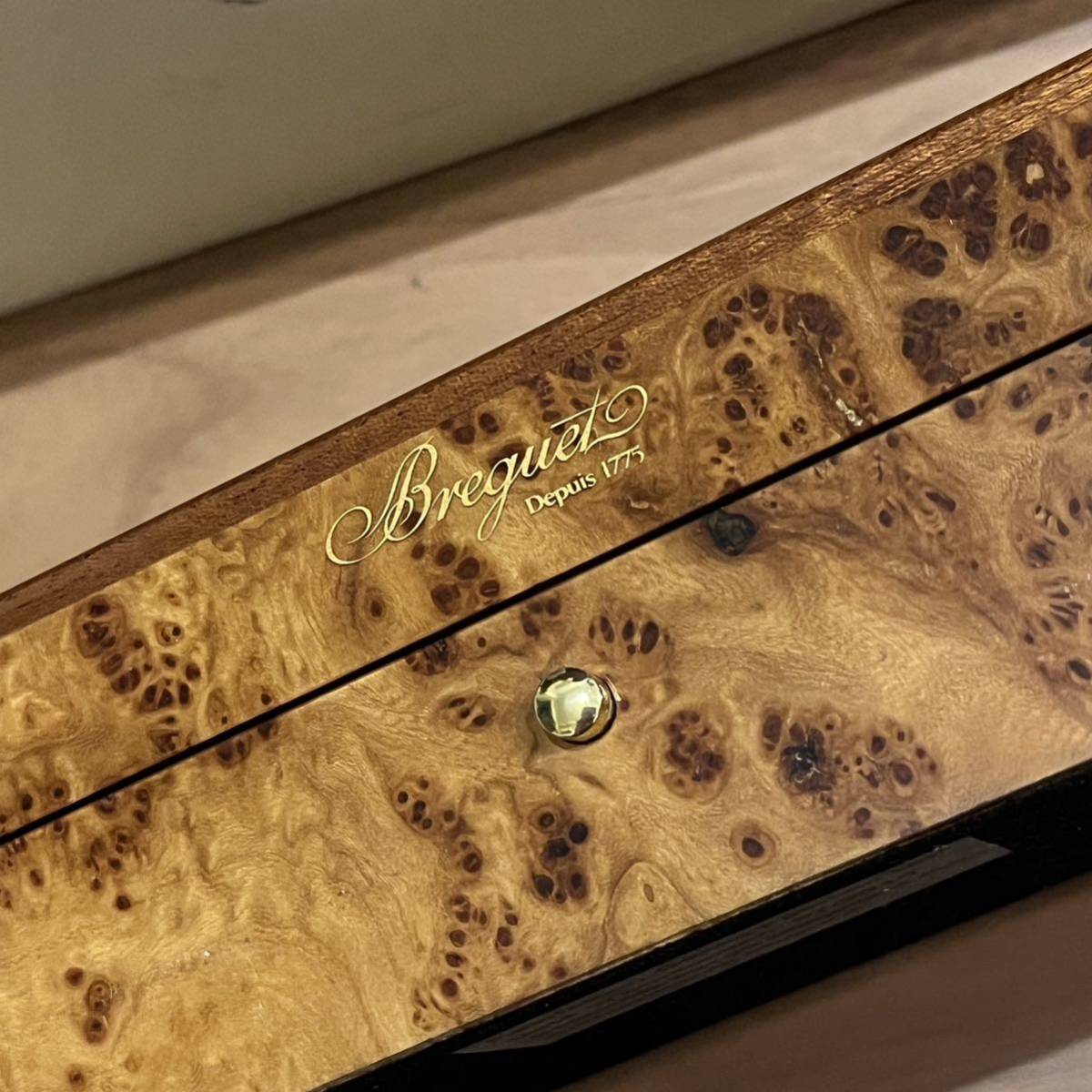 送料無料 Breguet ブレゲ 箱 イタリア製 HAND made in italy 時計