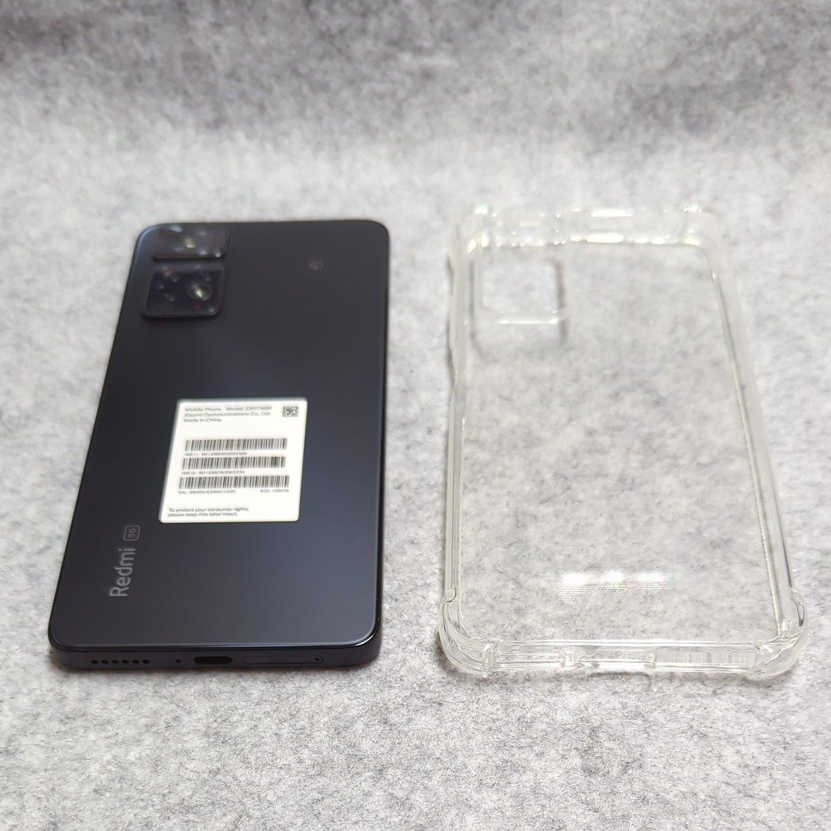 極美品 Xiomi Redmi Note 11 pro 5g 6GB 128GB グラファイトグレー SIM
