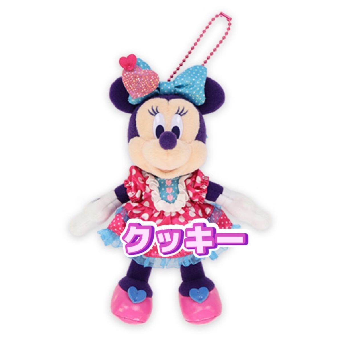 パルパルーザ ミニーマウス ぬいぐるみセット ミッキー ワッペン 4点