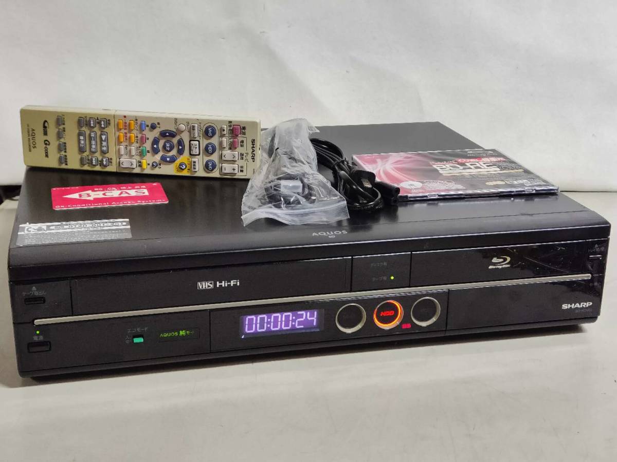 SHARP 「BD-HDV22」 VHS一体型ビデオデッキ HDD/DVD/ブルーレイ