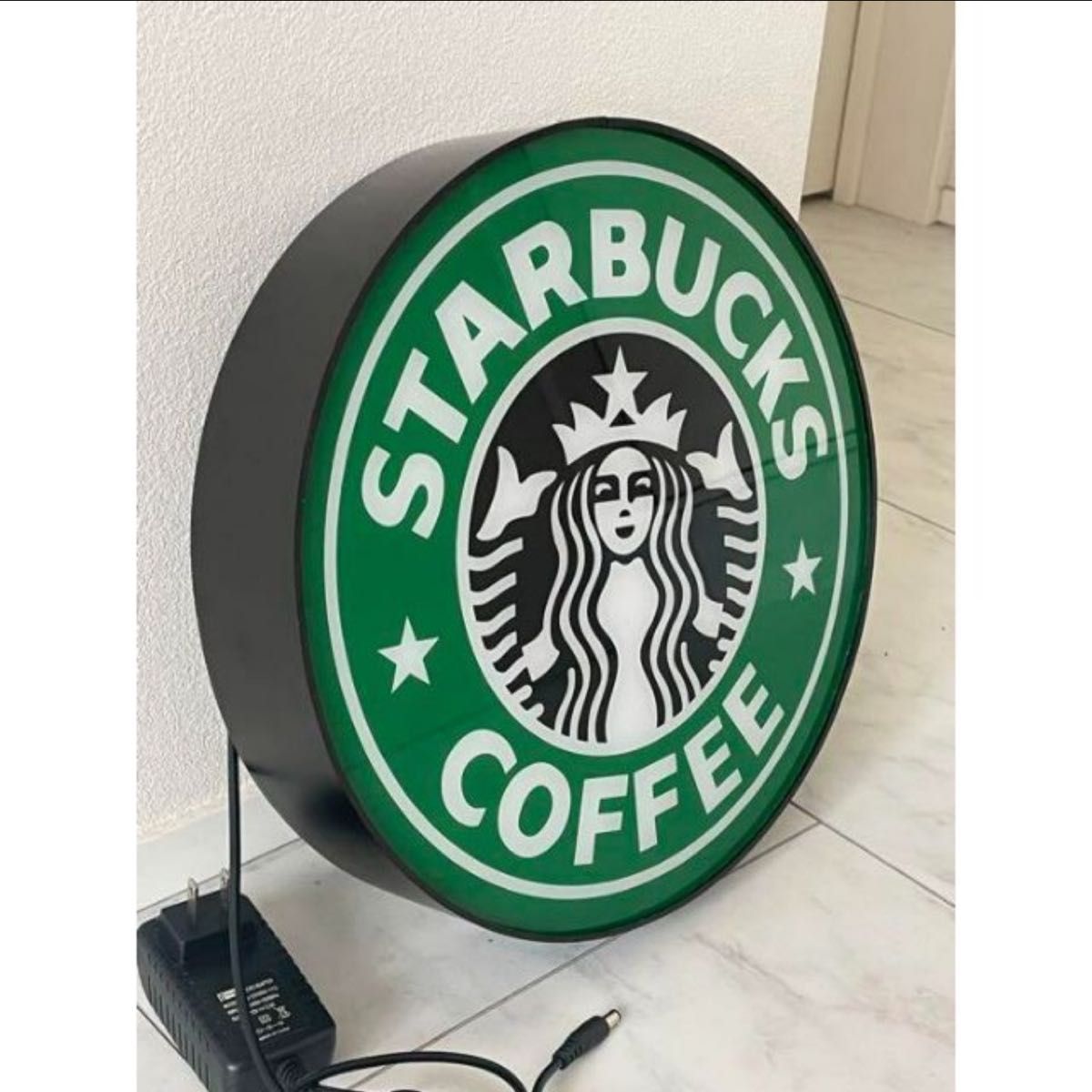 スターバックス 旧ロゴ看板ライトレプリカ Starbucks ネオンサイン