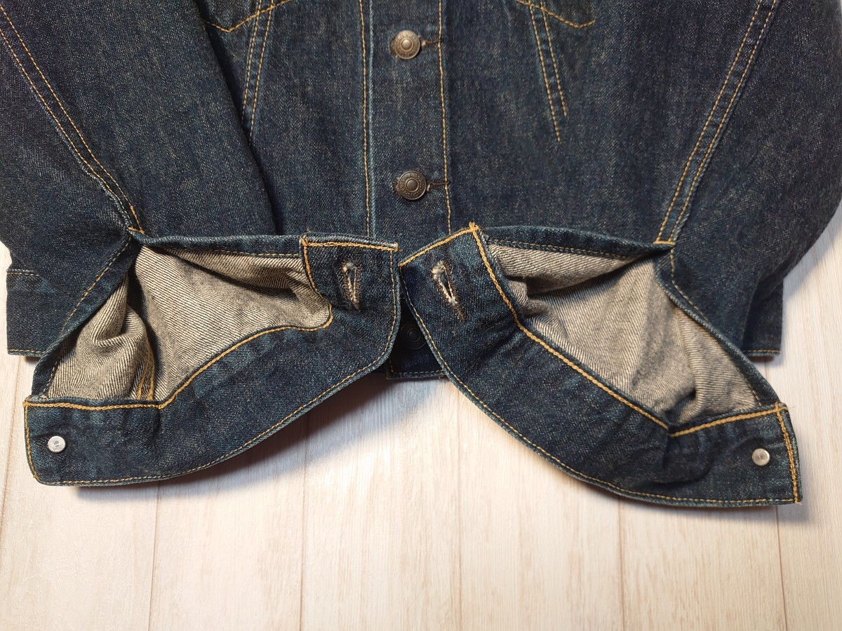 濃紺 90s 復刻 LEVIS リーバイス 557 デニムジャケット 3rd サード 38