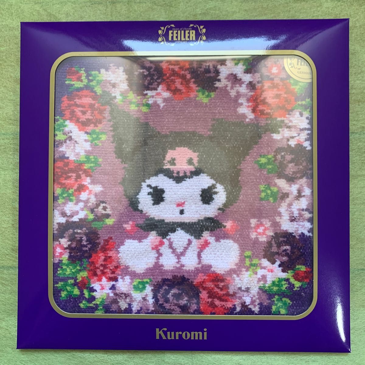 フェイラー FEILER サンリオコラボ クロミ プリティローズ ハンカチ 1