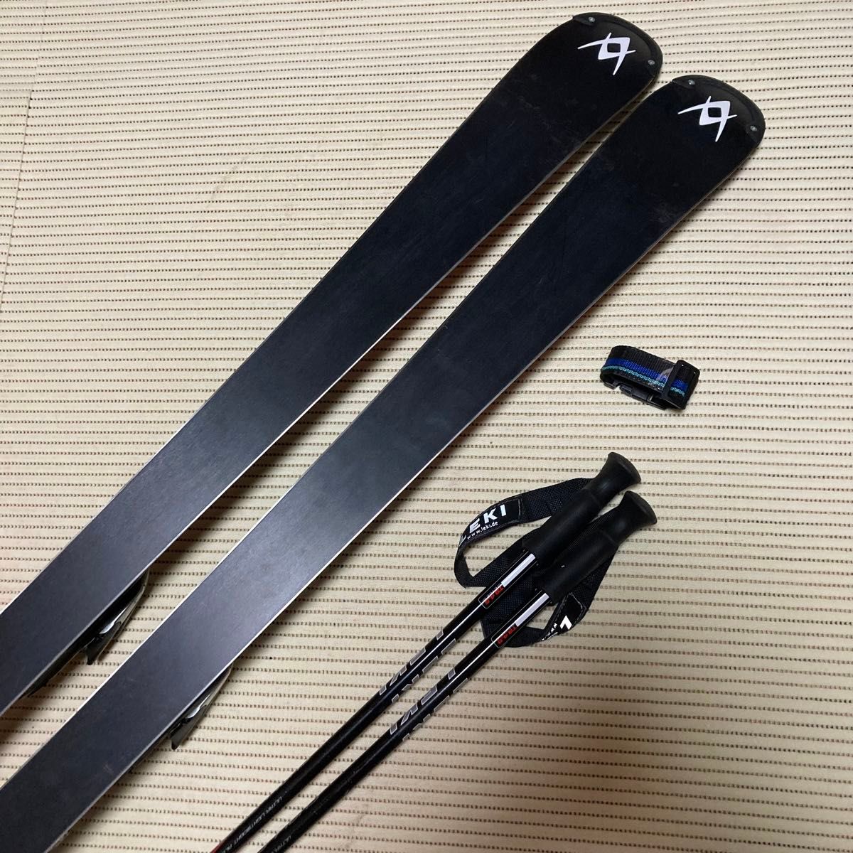 Volkl フォルクル 168cm ＆ マーカー ＆レキ 115cm ビンディング