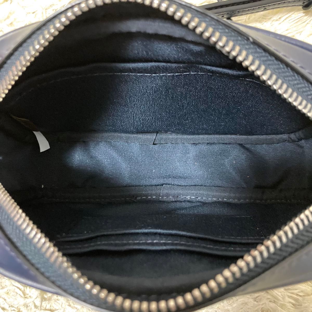 極美品】COACH コーチ 3way ショルダーバッグ ウエストポーチ ネイビー
