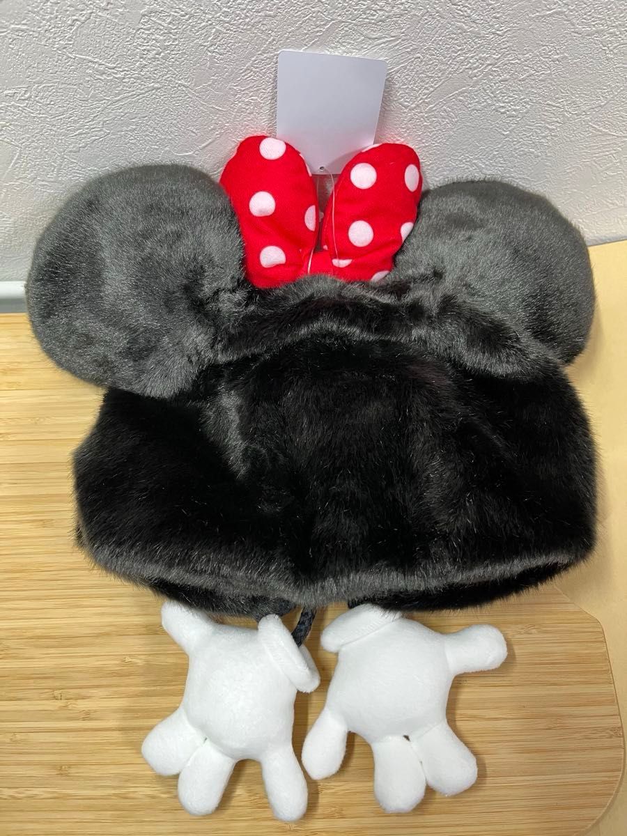 新品 タグ付き ミニー ミニーちゃん ミニーマウス ファンキャップ 帽子