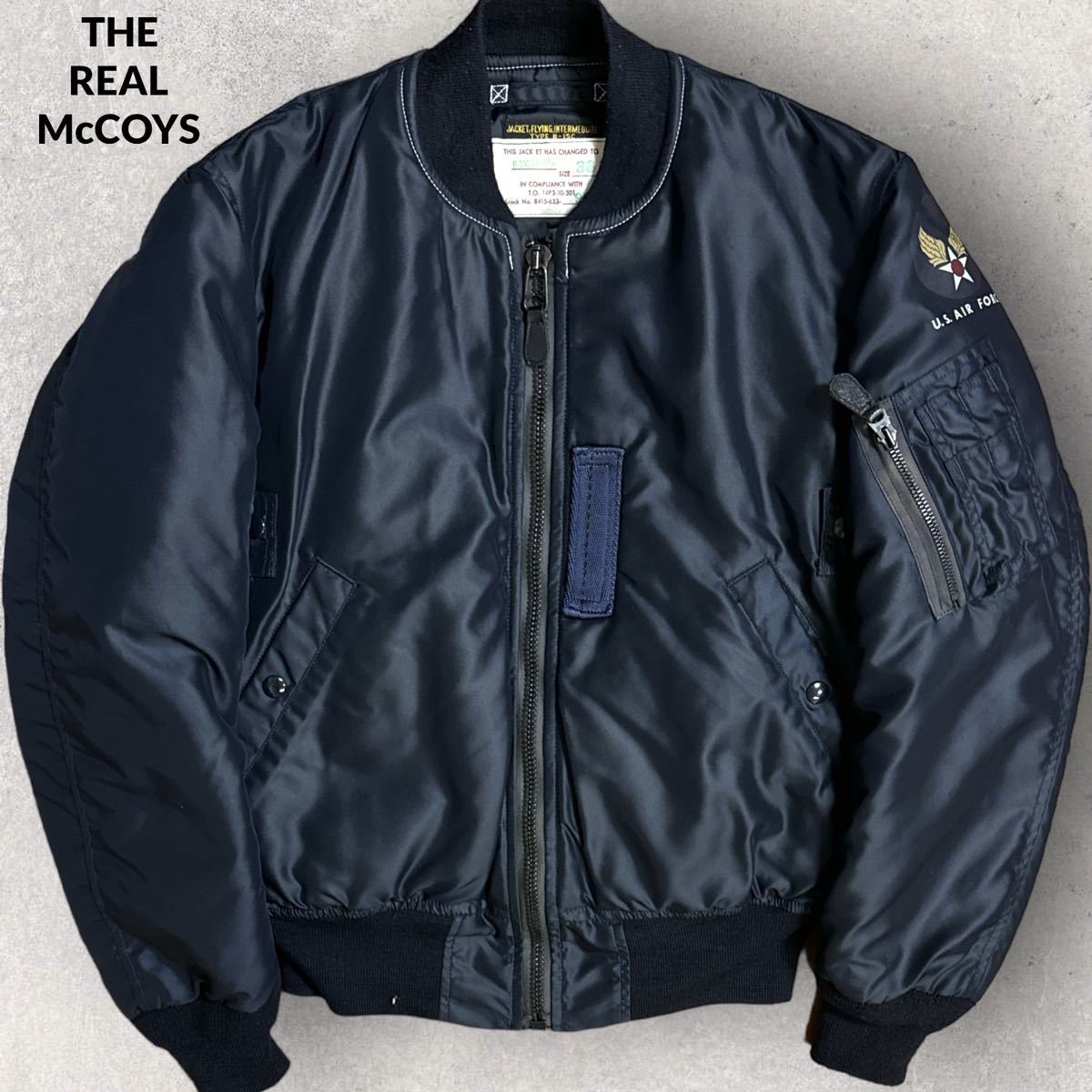 美品 THE REAL McCOY'S リアルマッコイズ B-15C MOD 復刻 フライト