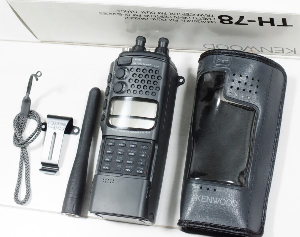 Yahoo!オークション - KENWOOD TH-78 デュアルバンド 144/430MHz オプ