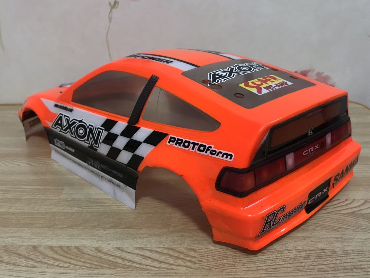 送料無料 Mシャーシ用 ホンダ CR-X レーシングカラー ラジコンボディ