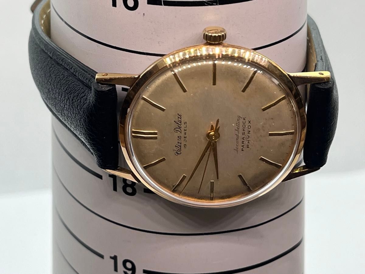 CITIZEN DELUXE シチズン デラックス 19石 手巻き 腕時計｜Yahoo