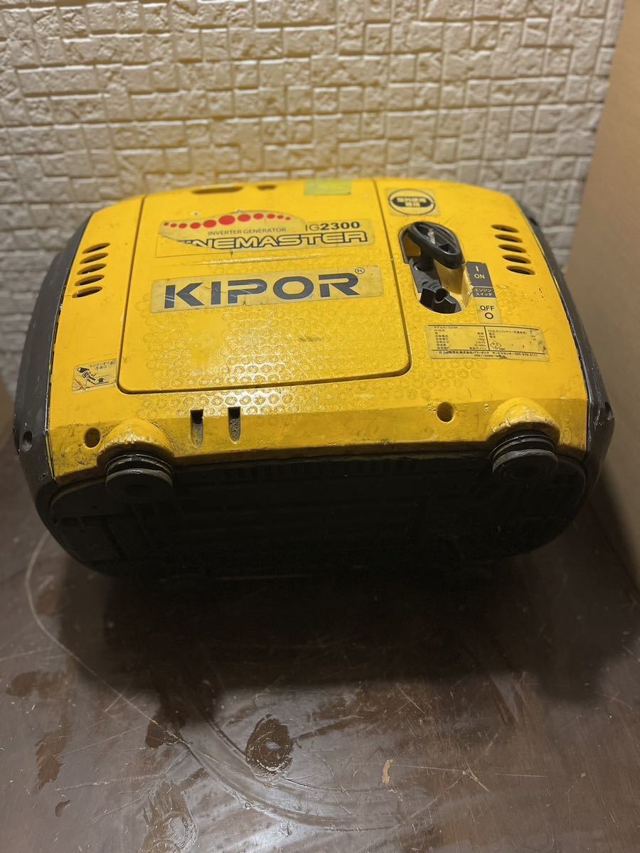 Yahoo!オークション - キポー インバーター発電機 IG2300 ジャンク KIP